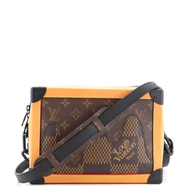 Louis Vuitton Nigo Soft Trunk Bag Limited Edition Giant Damier and Monogram Canvas