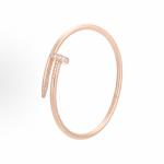 Cartier Juste un Clou Bracelet 18K Rose Gold with Diamonds