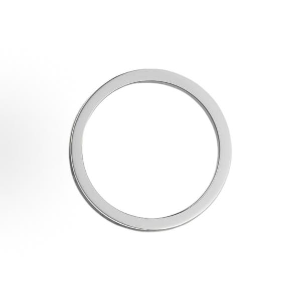 The Cartier Love ring series is set with one diamond and 18K white gold. It is a couple's LOVE wedding ring for both men and women