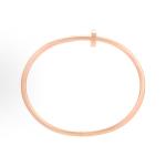 Cartier JUSTE UN CLOU 18K rose gold bracelet without drilling nails