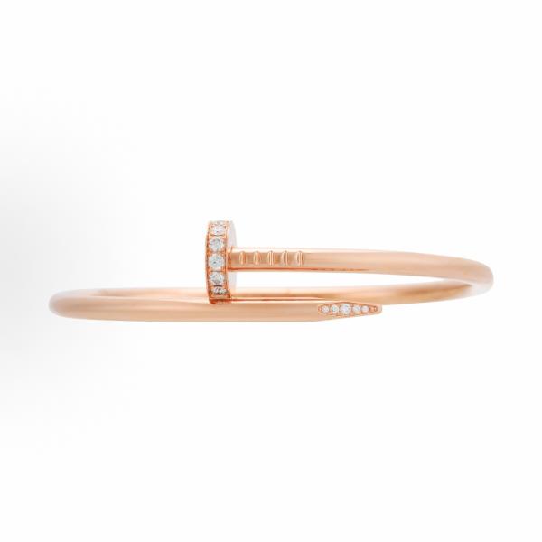 Cartier Juste un Clou Bracelet 18K Rose Gold with Diamonds