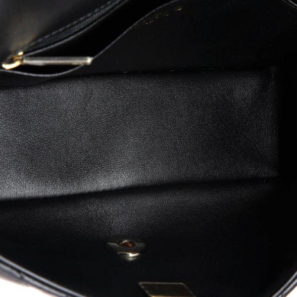 Chanel Classic Single Flap Top Handle Bag Quilted Iridescent Lambskin Mini
