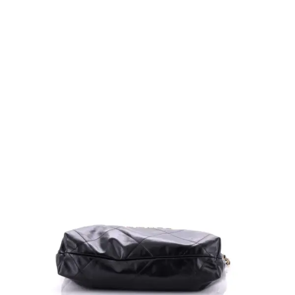 Chanel 22 Chain Hobo Quilted Calfskin Small