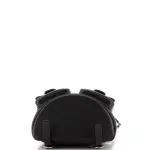 Chanel Duma Pockets Drawstring Backpack Quilted Caviar Small