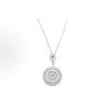 Bvlgari Astrale High-end Collection 18K White Gold Full Diamond Fortune Necklace
