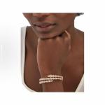Bvlgari SERPENTI collection diamond-encrusted bracelet for women, 18K rose gold