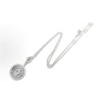 Bvlgari Astrale High-end Collection 18K White Gold Full Diamond Fortune Necklace