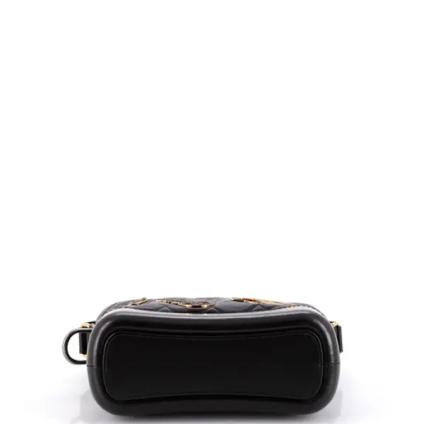 Chanel Gabrielle Hobo Embellished Quilted Aged Calfskin Small