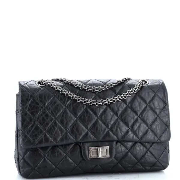 Chanel Reissue 2.55 Flap Bag Quilted Aged Calfskin 227