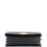 Chanel Boy Flap Bag Quilted Calfskin Old Medium