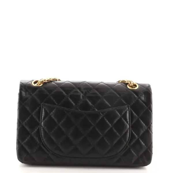 Chanel Lucky Charms Reissue 2.55 Flap Bag Quilted Aged Calfskin 225