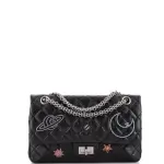Chanel Space Charms Reissue 2.55 Flap Bag Quilted Aged Calfskin 226