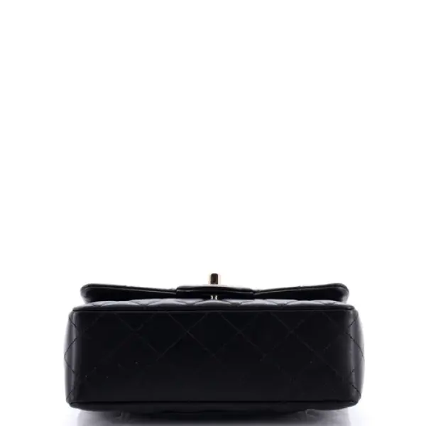 Chanel Classic Single Flap Bag Quilted Lambskin Mini