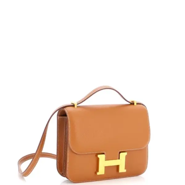 Hermes Constance Bag Toffee Epsom 23
