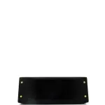 Hermes Kelly Handbag Noir Box Calf with Gold Hardware 32