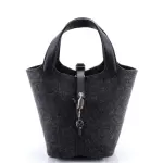 Hermes Picotin Lock Bag Felt with Leather PM