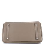 Hermes Birkin Handbag Grey Togo with Palladium Hardware 35