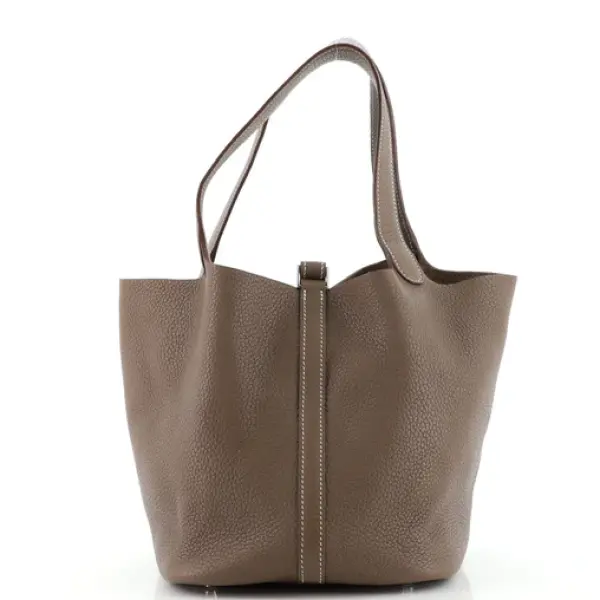 Hermes Picotin Lock Bag Clemence MM