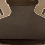 Hermes Birkin Handbag Grey togo with Gold Hardware 30