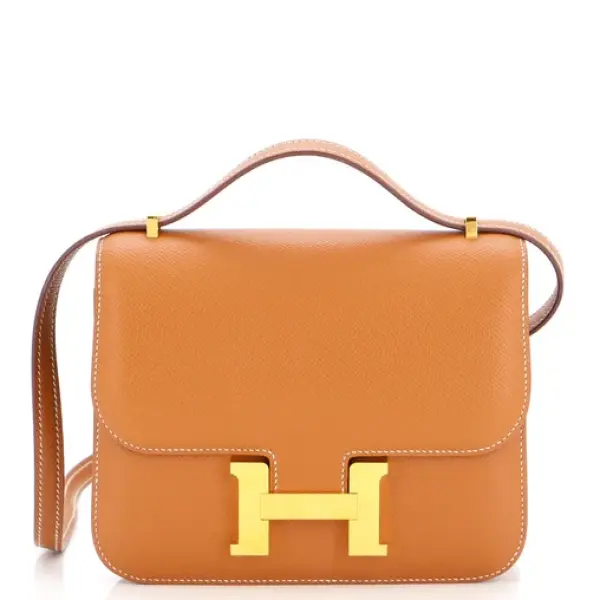 Hermes Constance Bag Toffee Epsom 23