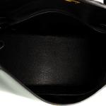 Hermes Kelly Handbag Noir Box Calf with Gold Hardware 32