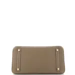 Hermes Birkin Handbag Grey togo with Gold Hardware 30