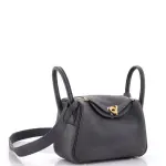 Hermes Lindy Bag Etain Mini
