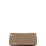Hermes Kelly Handbag Taupe Grey Togo with Palladium Hardware 28