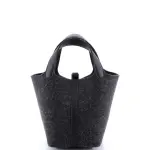 Hermes Picotin Lock Bag Felt with Leather PM