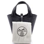 Hermes Picotin Lock Bag Felt with Leather PM