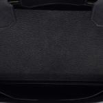 Hermes Birkin Handbag Noir Epsom with Gold Hardware 35