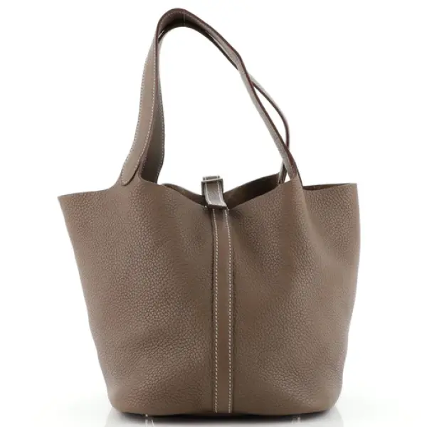 Hermes Picotin Lock Bag Clemence MM