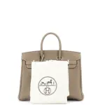 Hermes Birkin Handbag Grey Togo with Palladium Hardware 25