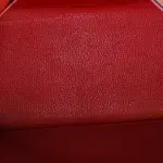 Hermes Kelly Handbag Rouge Casaque Togo with Gold Hardware 28