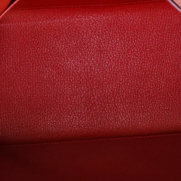 Hermes Kelly Handbag Rouge Casaque Togo with Gold Hardware 28