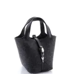 Hermes Picotin Lock Bag Felt with Leather PM