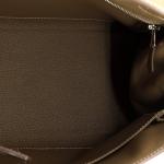 Hermes Kelly Handbag Taupe Grey Togo with Palladium Hardware 28