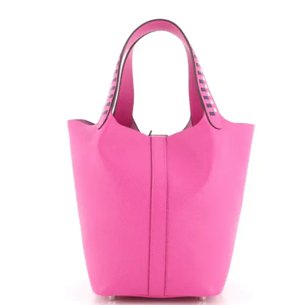 Hermes Picotin Lock Bag Tressage Epsom MM