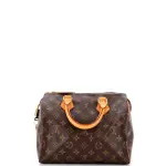 Louis Vuitton Speedy Handbag Monogram Canvas 25