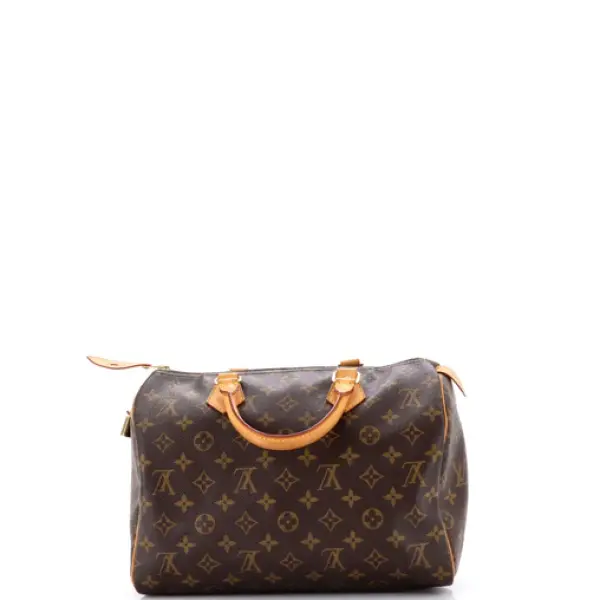 Louis Vuitton Speedy Handbag Monogram Canvas 35